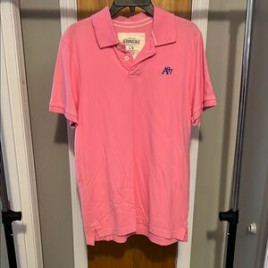 Aeropostale Pink Polo Shirt Vibrant Casual Style